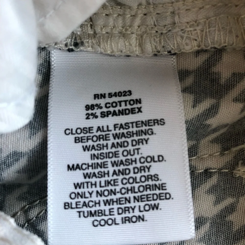 Gap Pants Black white size 6
